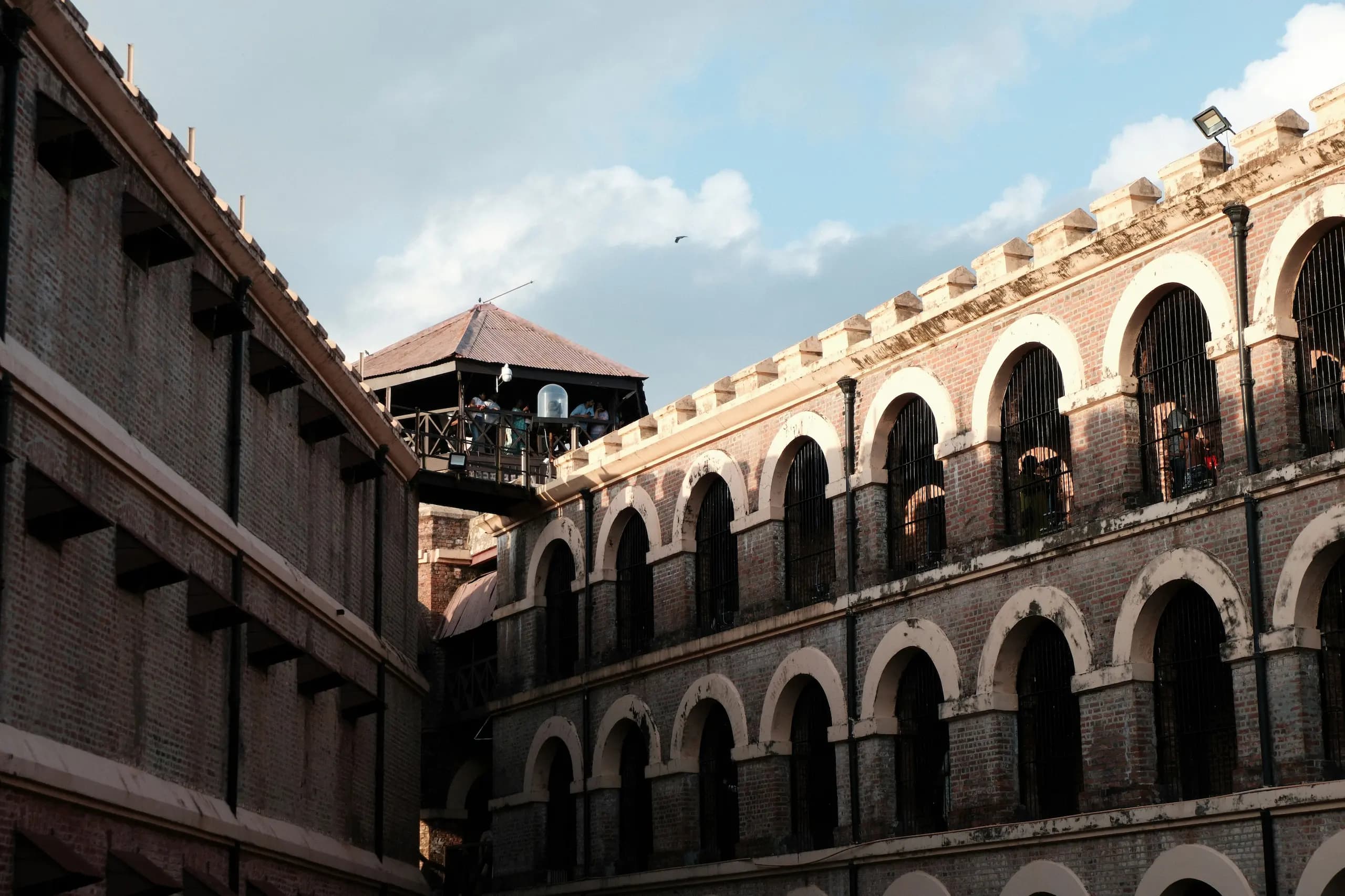 Cellular Jail memorial context